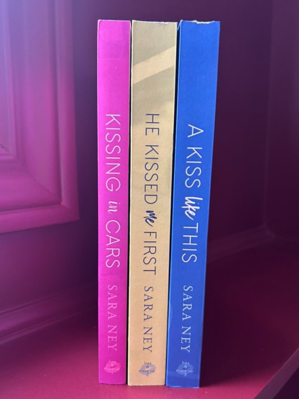 SIGNED Sara Ney Kiss and Make Up Series | Romance Book Lot